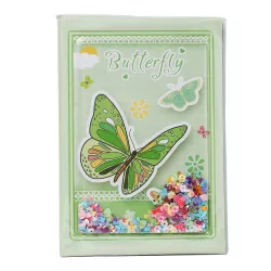 Bloknot A5 355 kəpənək