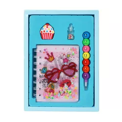 Bloknot spirallı B7 A-305 hədiyyəlik dəst