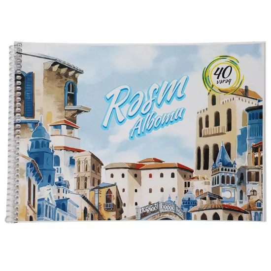 Rəsm albomu A4 40 vərəq spirallı