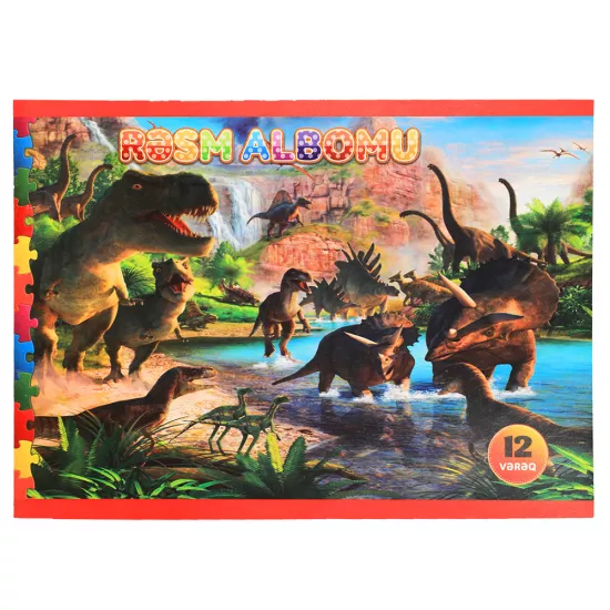 Rəsm Albomu A4 12 vərəq(80qr)