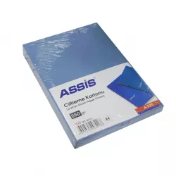 Cildləmə kartonu A4 A-225 mavi 250 qr