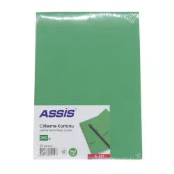 Cildləmə kartonu A4 A-225 yaşıl 250 qr