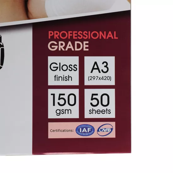 Foto kağız A3 H-4875 150 qr 50 vərəq 1-t/parlaq