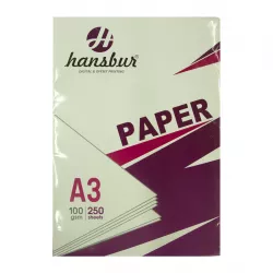 Kağız 100 qr A3 250 ədəd Hansbur