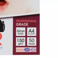 Foto kağız A4 150 qr H-6110 50 vərəq 1-t/parlaq