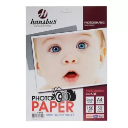 Foto kağız A4 150 qr H-6110 50 vərəq 1-t/parlaq