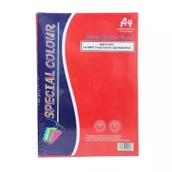 Kağız A4-100-120G rəngbərəng 100 ədədli