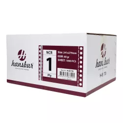 Kompyuter kağızı H-8770 -1-li 241x279' ağ (1800 əd)