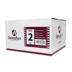 Kompyuter kağızı H-8771 -2-li 241x279' ağ+çəhrayı (2000 əd)