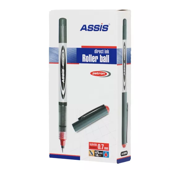 Qələm gel A-625 0.7mm qırmızı