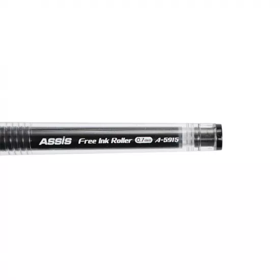 Qələm gel A-5915 0.7mm qara