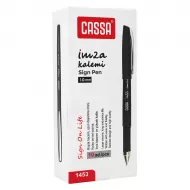 Qələm C-1453 1mm (İmza) qara