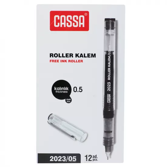 Qələm gel C-2023 0.5mm qara