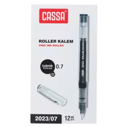 Qələm gel C-2023 0.7mm qara