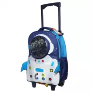 Çanta məktəbli i-8579 təkərli mavi