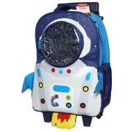 Çanta məktəbli i-8579 təkərli mavi