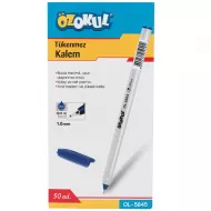 Qələm OL-5845 mavi 1.0mm
