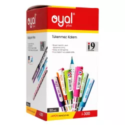 Qələm i-300 mavi 0.7mm