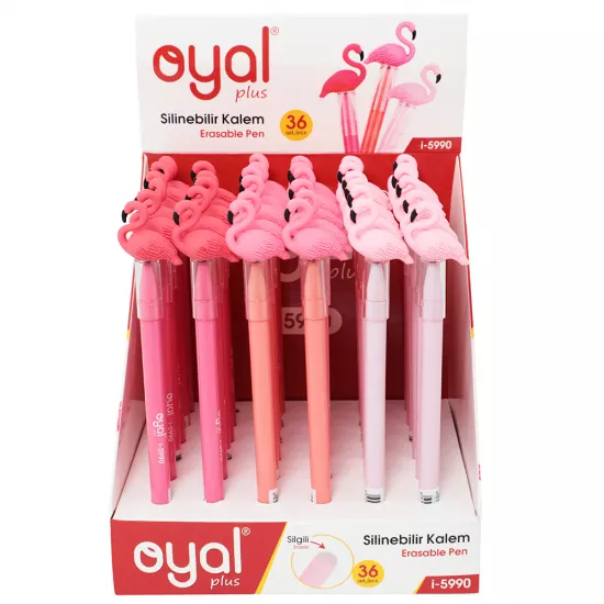 Qələm i-5990 yazıb-pozan displey flamingo