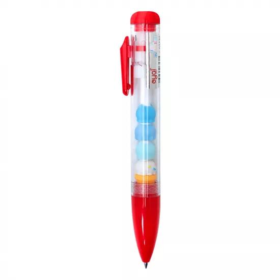 Qələm gel i-10230 0.5mm mavi 4 ayılı