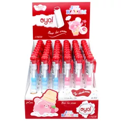 Qələm gel i-10230 0.5mm mavi 4 ayılı