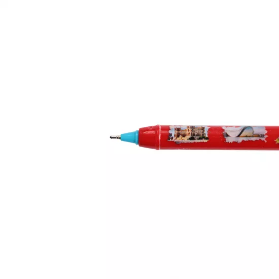 Qələm i-8735 display 30 ədədli mavi 0.7mm