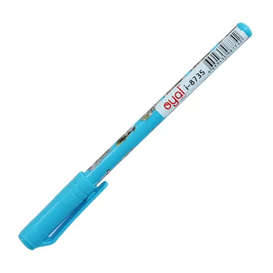 Qələm i-8735 display 30 ədədli mavi 0.7mm
