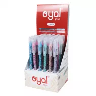 Qələm i-6175 Displey 30 ədədli mavi 0.7mm