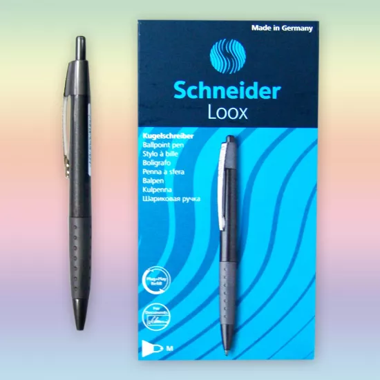 Qələm 135501 ofis qara loox