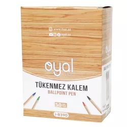 Qələm i-8390 1mm Mebel Displey (mavi+qırmızı+yaşıl)