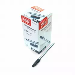 Qələm 8735 0.7mm qara Slide