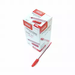 Qələm 8740 0.7mm qırmızı Slide