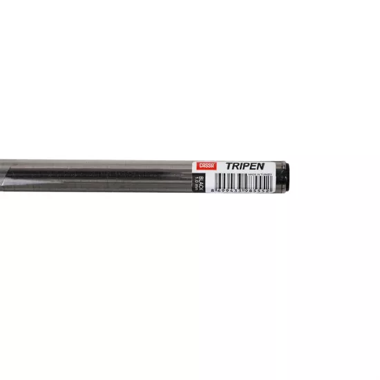 Qələm 9855 tripen 1.0 mm qara