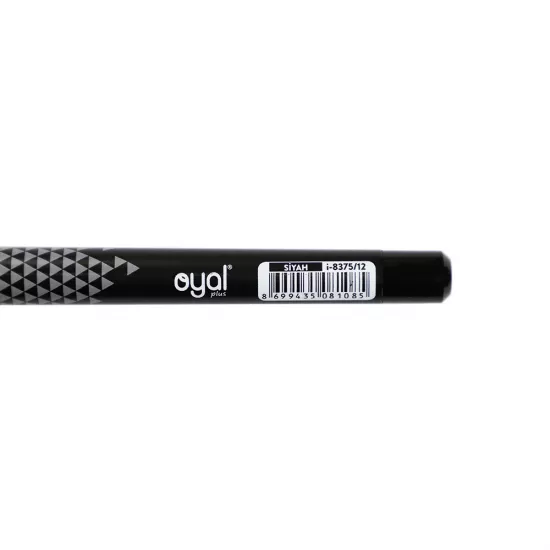 Qələm i-8375-12 0.6mm (İmza) qara