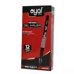 Qələm i-8375-12 0.6mm (İmza) qara