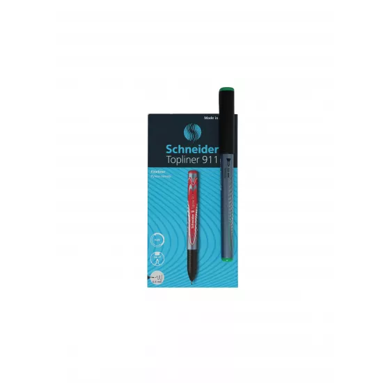Qələm Fineliner 9114 911 0.4mm yaşıl