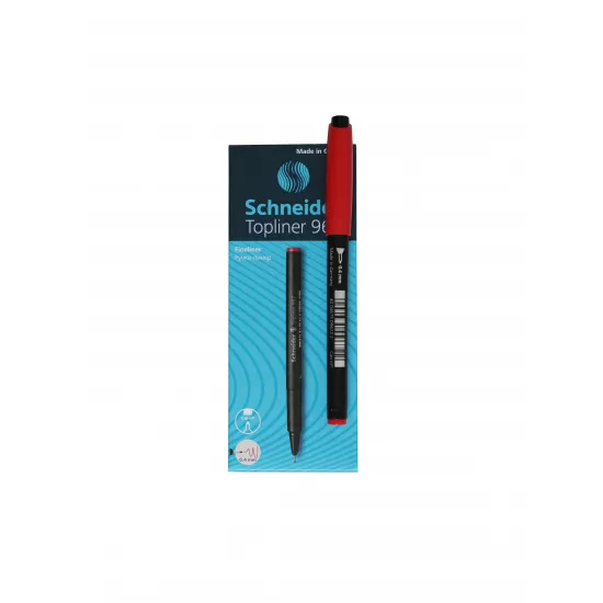 Qələm Fineliner 9672 967 0.4mm qırmızı