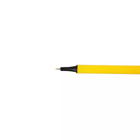 Qələm C-9812 0.4mm sarı Fineliner 10 ədədli