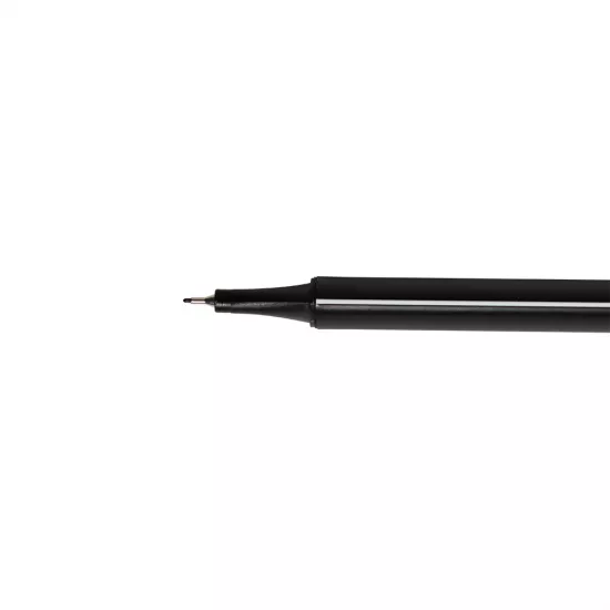 Qələm C-9812 0.4mm qara Fineliner 10 ədədli