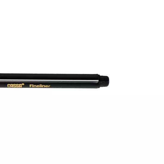 Qələm C-9812 0.4mm qara Fineliner 10 ədədli