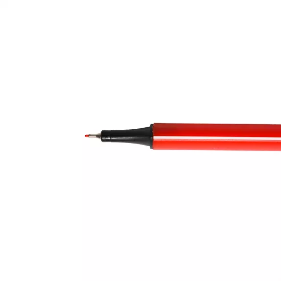 Qələm C-9812 0.4mm qırmızı Fineliner 10 ədədli