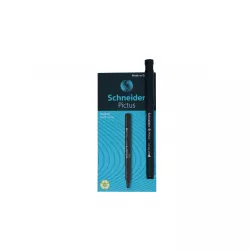 Qələm fineliner 197601 pictus 0.7mm qara