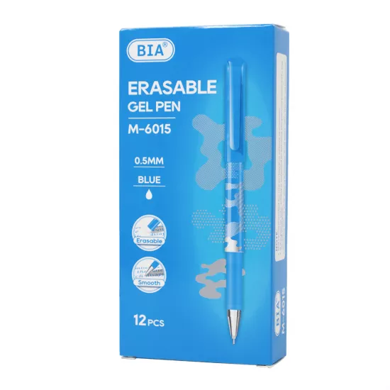 Qələm 0.5mm M-6015 pozanlı mavi