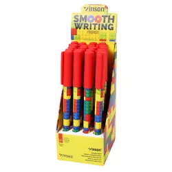 Qələm A16 0.7mm mavi