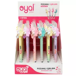 Qələm i-8785 yazıb-pozan displey unicorn
