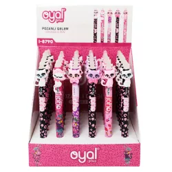 Qələm i-8790 yazıb-pozan displey pişik