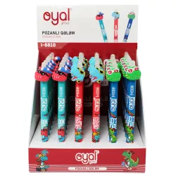 Qələm i-8810 yazıb-pozan displey dinozavr