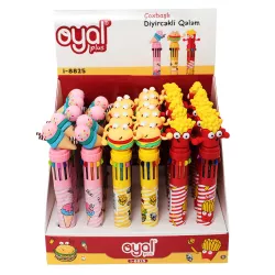 Qələm i-8825 10 rəngli fast food