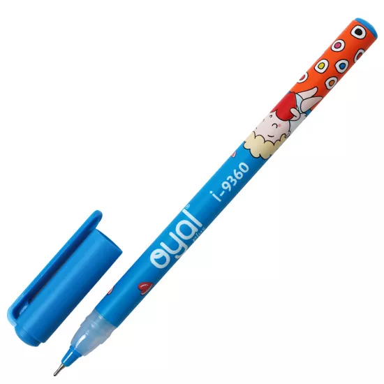 Qələm i-9360 0.7mm mavi