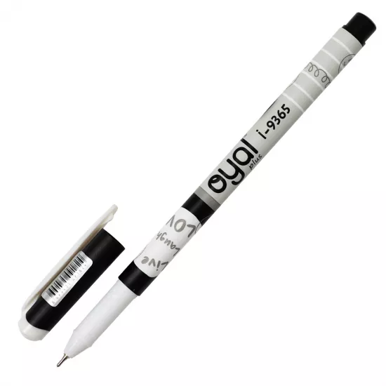 Qələm i-9365 0.7mm qara